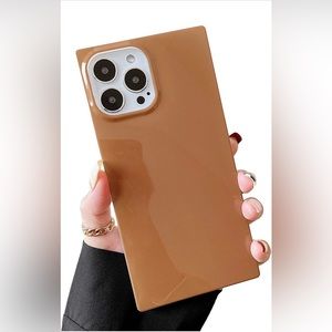 Caramel Square iPhone 13 Pro case